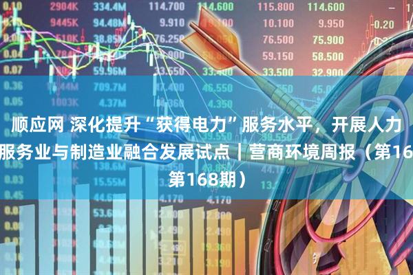 顺应网 深化提升“获得电力”服务水平，开展人力资源服务业与制造业融合发展试点｜营商环境周报（第168期）