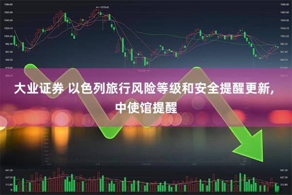 大业证券 以色列旅行风险等级和安全提醒更新, 中使馆提醒