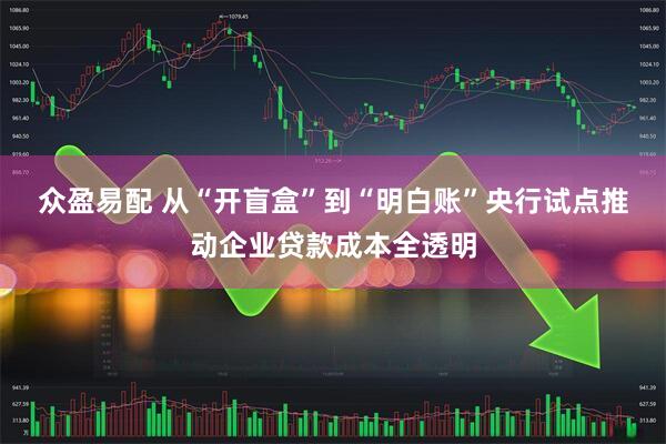 众盈易配 从“开盲盒”到“明白账”　央行试点推动企业贷款成本全透明